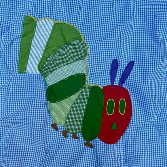 POTTERY BARN ERIC CARLE VERY HUNGRY CATERPILLAR SLEEPING BAG - Picture 3 of 9